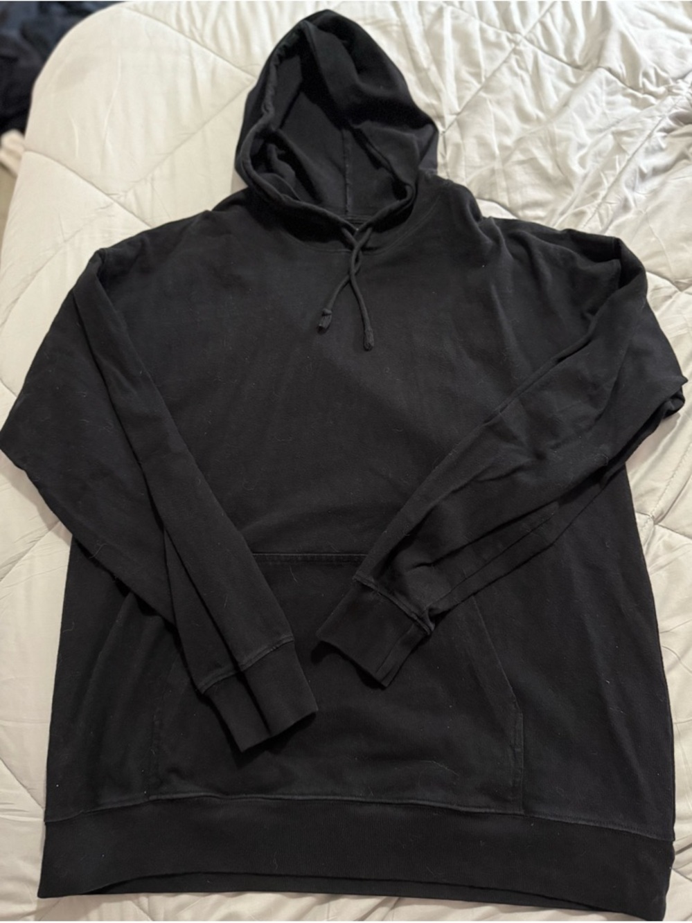 TNA Black Hooded Sweatshirt Oversized